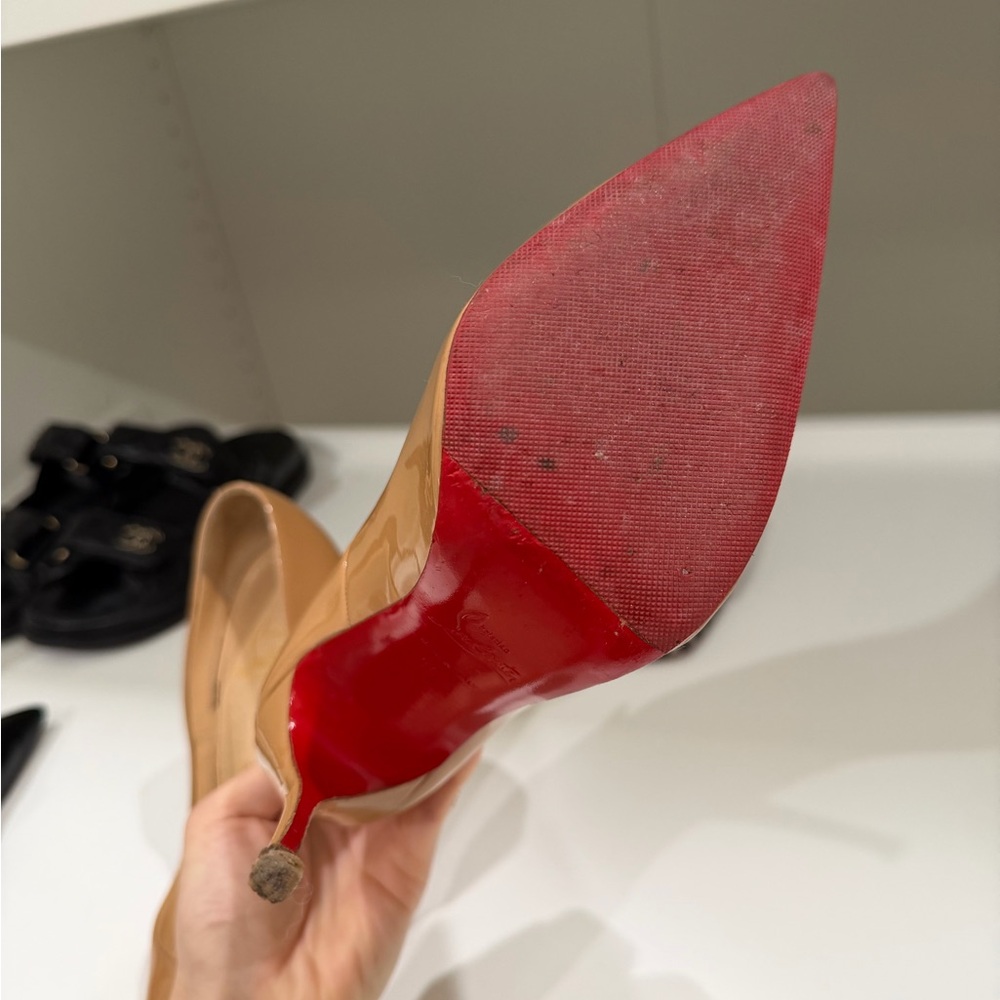 Christian Louboutin Nude Heels - Picture 11 of 14